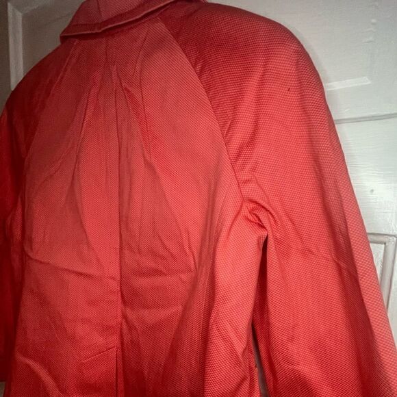 Talbots Cotton Blend Jacket 3/4 Length Sleeve Size 8 - Picture 8 of 11